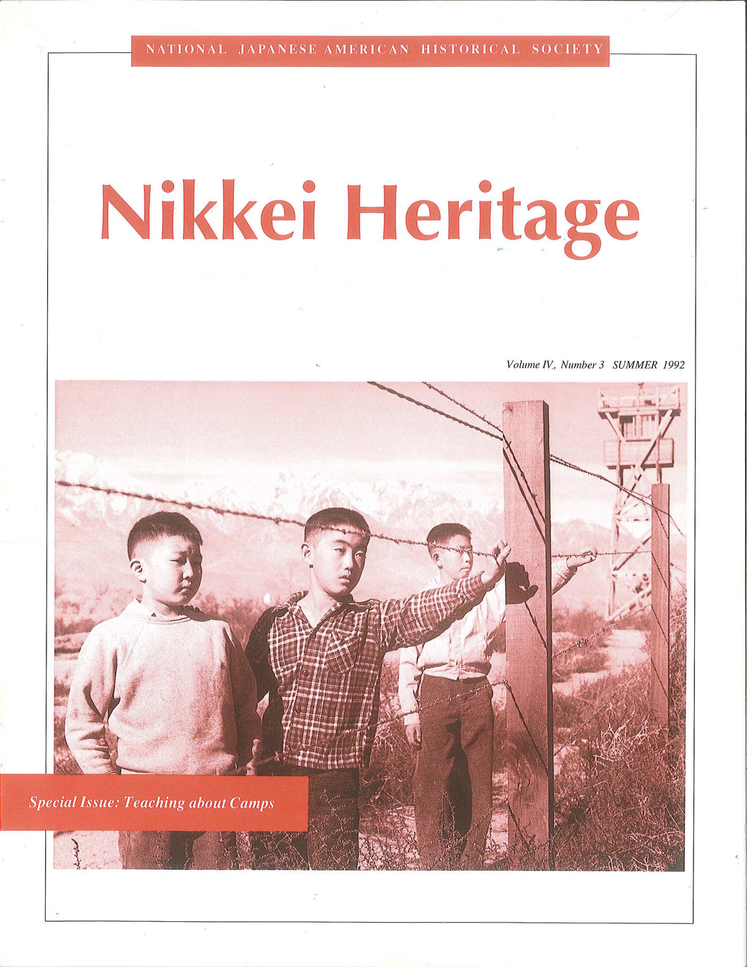 Nikkei Heritage - Special Issue: Teaching about Camps