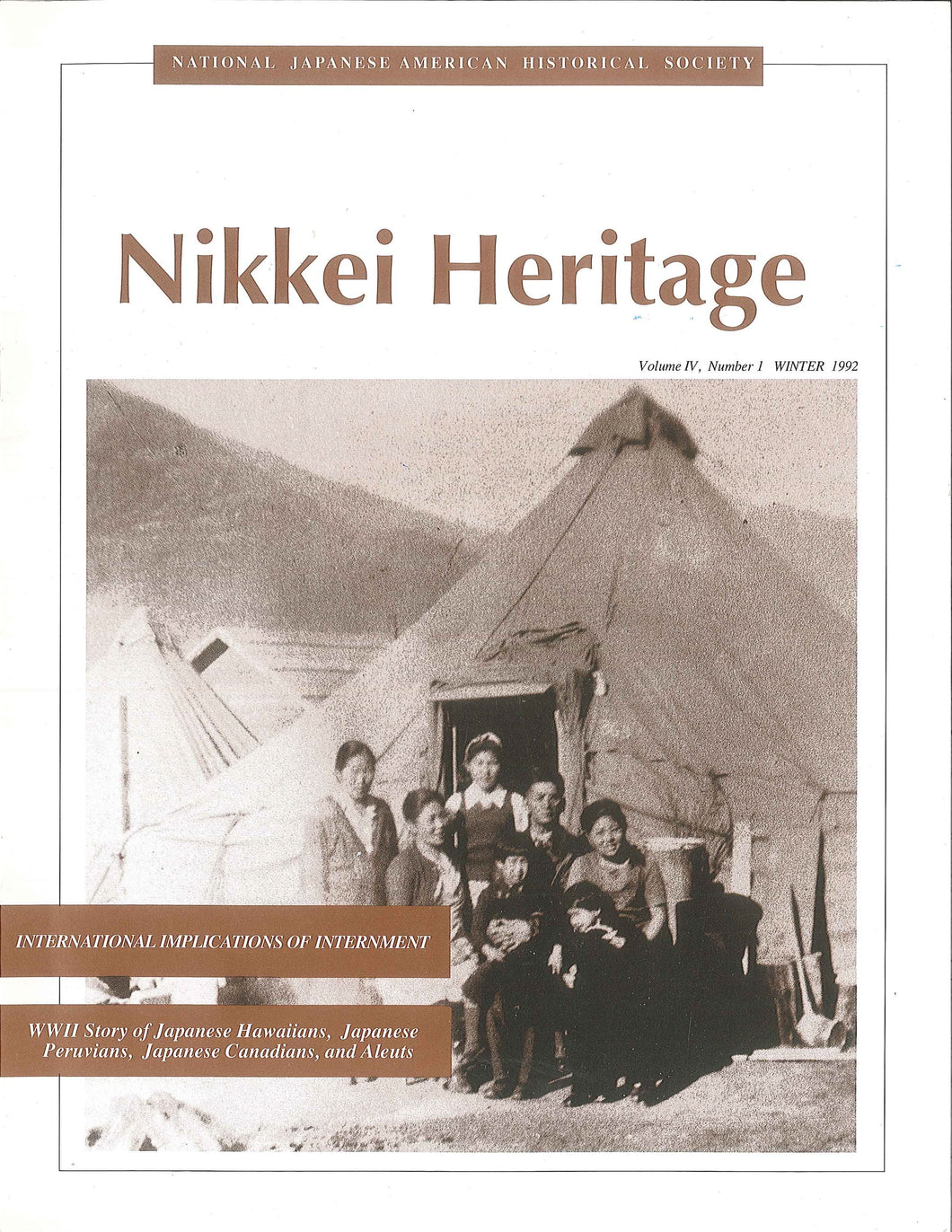 Nikkei Heritage - International Implications of Internment